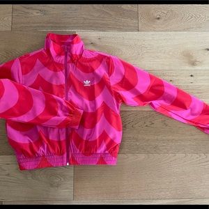 Adidas x marimekko woven track jacket, NWOT, size M